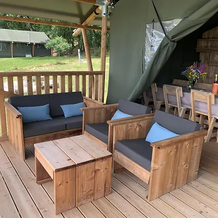 Luxury tent Safari Tent With A Beautiful View At Lot Sous Toile